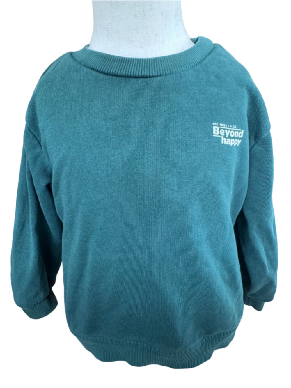 Zara Toddler Green Sweatshirt Size 18-24 months